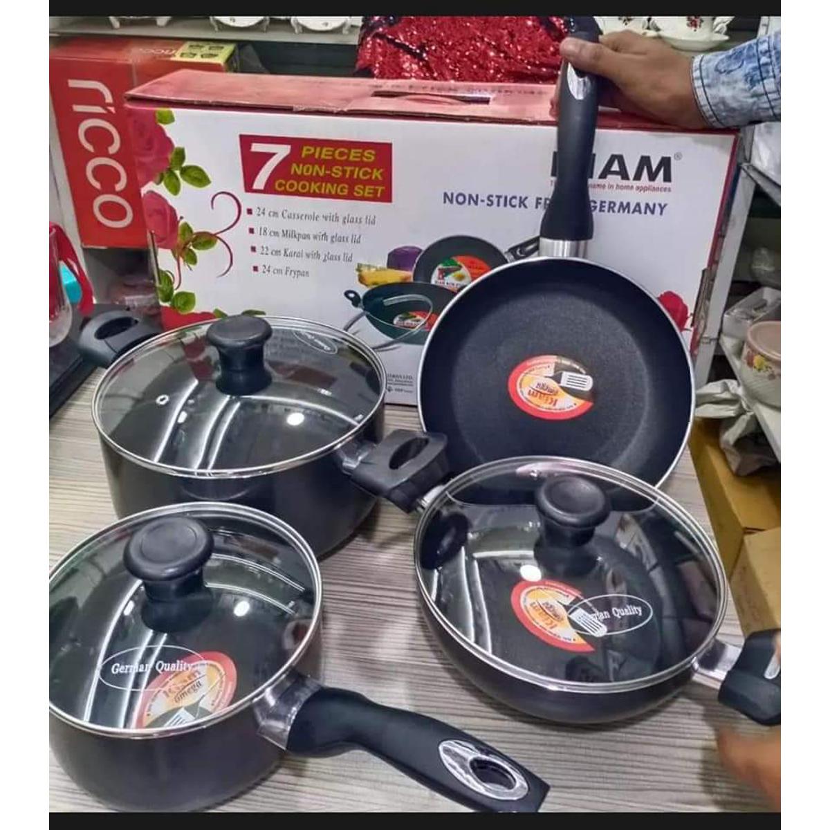 Gazi Non-Stick Cookware Set - SF 2203-6C - Image 3