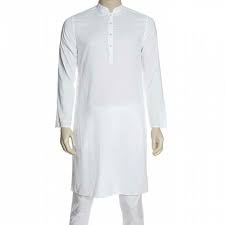 Mens premium whole black panjabi - Image 5